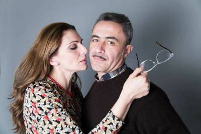 Ο Θανάσης Κουρλαμπάς στο "At home at the zoo"