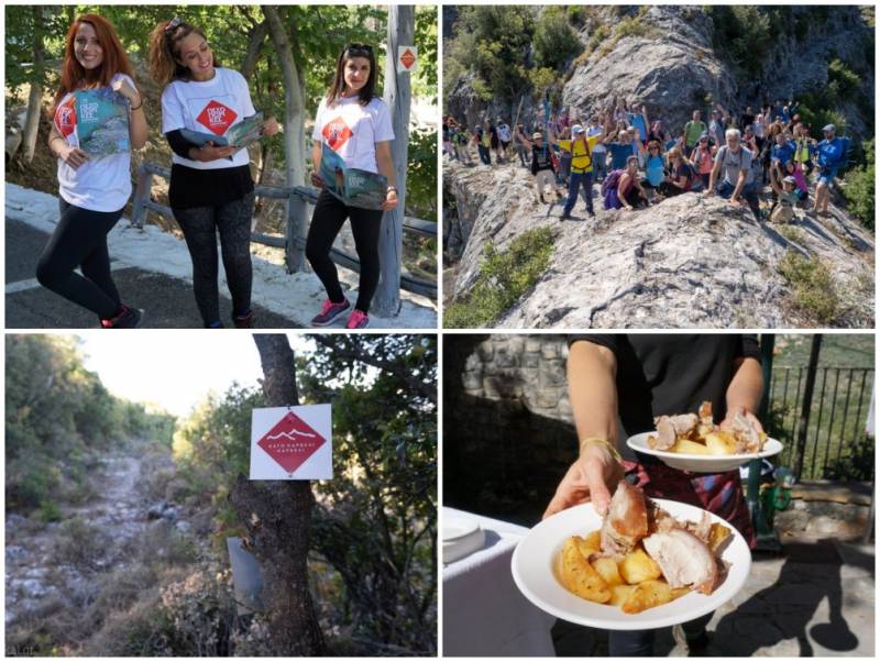 Εγκαινιάστηκε η πεζοπορική διαδρομή Κάτω Καρβέλι – Καρβέλι