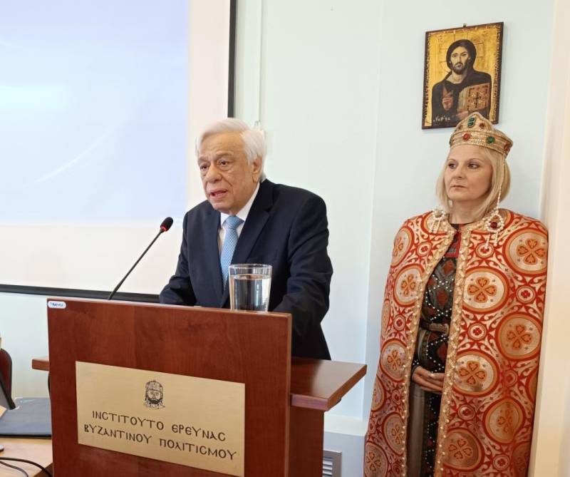 Παυλόπουλος: «Η διαχρονία του Βυζαντινού Πολιτισμού κατά τις γραμματολογικές και νομικές της διαστάσεις&quot;