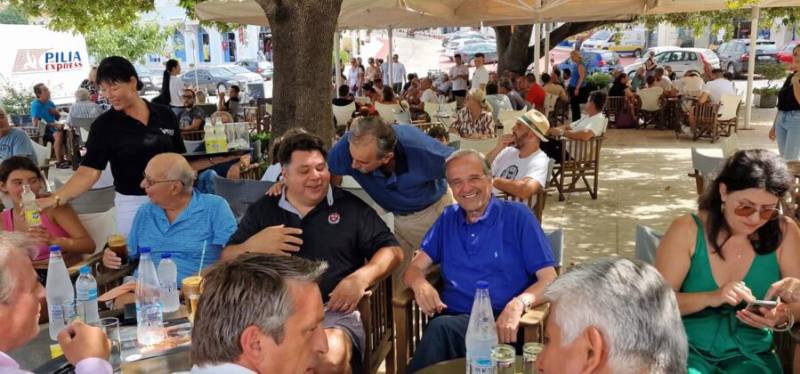 Ενδιαφέρον για την περιοχή της Πύλου από τον πρέσβη των ΗΠΑ Τζορτζ Τσούνη