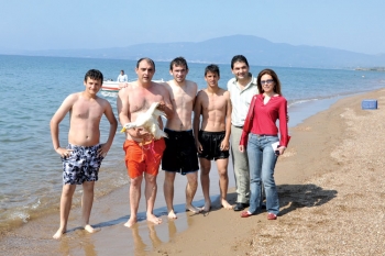 Ο πρόεδρος του Συμβουλίου "συνέλαβε" την… πάπια στη Μεσσήνη