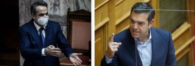 Μονομαχία Μητσοτάκη - Τσίπρα στη Βουλή για την αστυνομική βία (βίντεο)