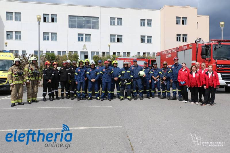 Καλαμάτα: Με επιτυχία η μεγάλη άσκηση Πολιτικής Προστασίας «ΕΣΤΙΑ 2025» (βίντεο+φωτογραφίες)