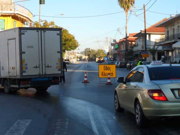 Ανοιξε ο δρόμος από Ασπρόχωμα μέχρι "Praktiker", ολοκληρώθηκαν οι εργασίες στη γέφυρα