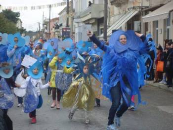 Αποκριάτικο ξεφάντωμα στους Γαργαλιάνους (φωτογραφίες)