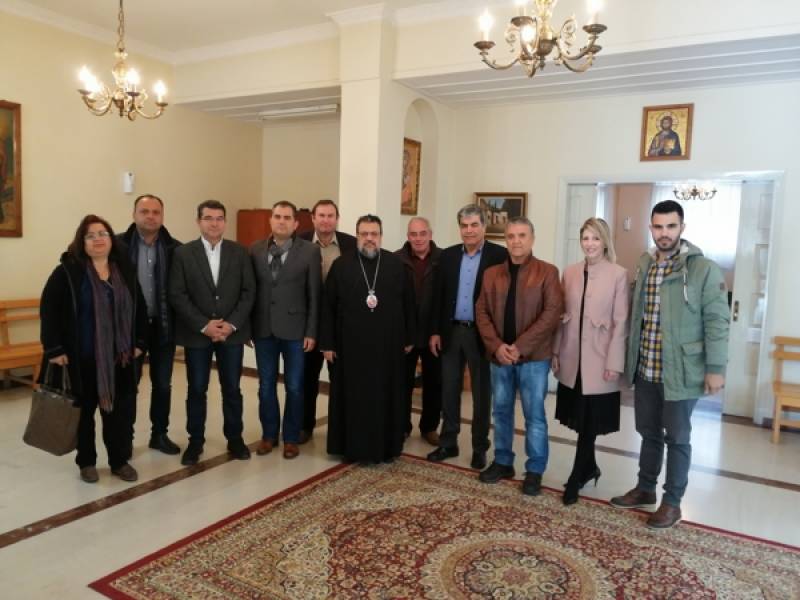 Η "Δημιουργική Πρωτοβουλία" στον μητροπολίτη Μεσσηνίας