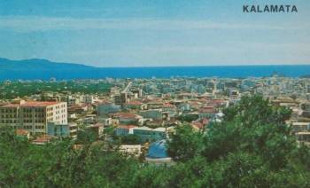 Η Καλαμάτα από το Κάστρο