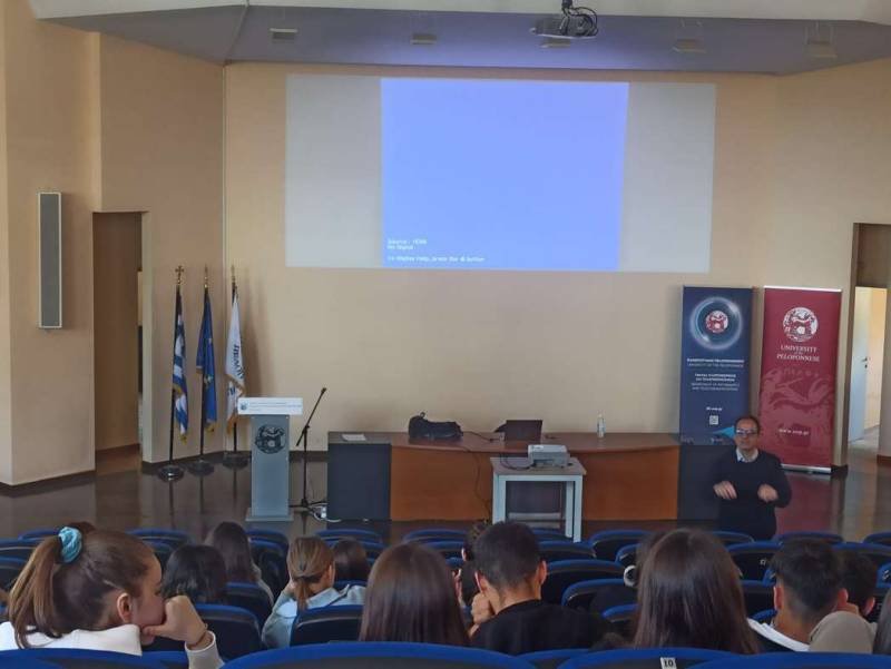 Πανεπιστήμιο Πελοποννήσου: Μαθητές και μαθήτριες αύριο στο Τμήμα Πληροφορικής και Τηλεπικοινωνιών