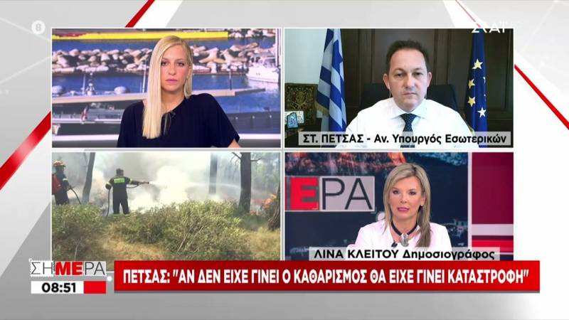 Στ. Πέτσας: "Πρωτοφανής σε διάρκεια θα είναι ο καύσωνας" (βίντεο)