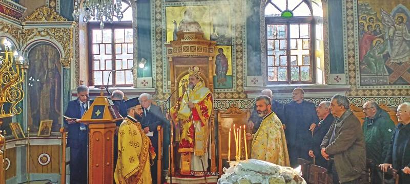 Στη Μεσσήνη λειτούργησε χθες ο μητροπολίτης Μεσσηνίας