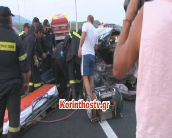 Θανατηφόρο τροχαίο στην ΕΟ Αθηνών - Κορίνθου