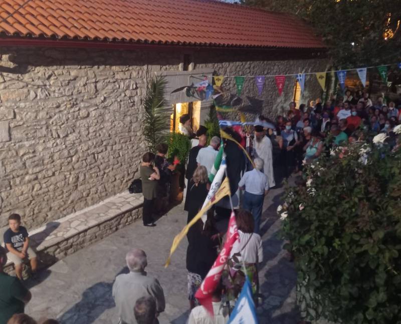 Εορτασμός στην Ιερά Μονή Κατσιμικάδας
