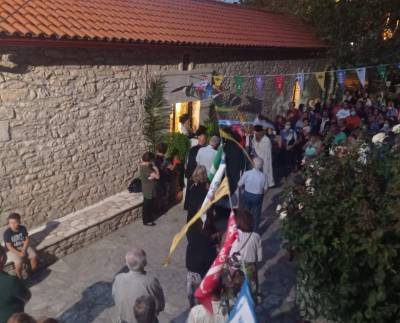 Εορτασμός στην Ιερά Μονή Κατσιμικάδας
