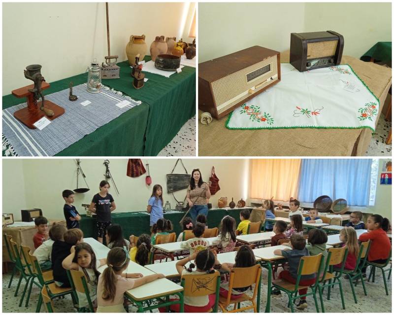 Λαογραφική έκθεση μαθητών του 13ου Δημοτικού Καλαμάτας