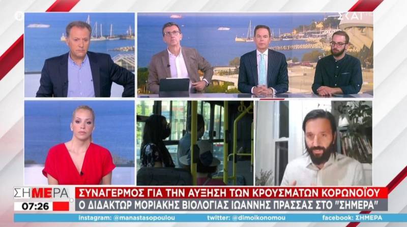 Πρασσάς: Είμαστε στο 6ο κύμα πανδημίας (Βίντεο)