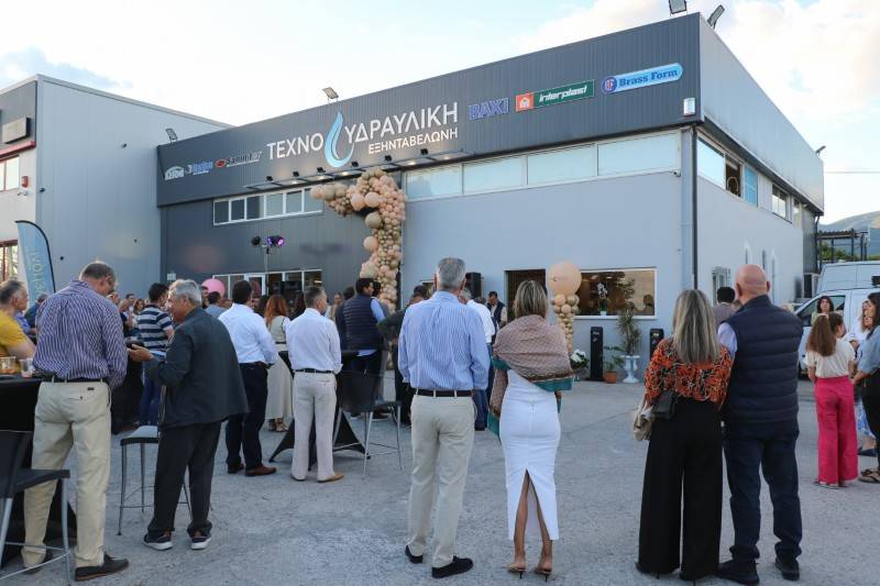 Σε νέες, σύγχρονες εγκαταστάσεις η "Τεχνοϋδραυλική" - Εξηνταβελώνη - Eγκαινιάστηκε το νέο κατάστημα στη Νέα Είσοδο
