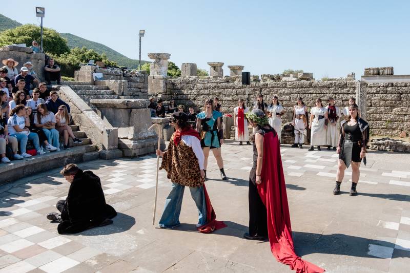 Ολοκληρώνεται το 12ο Διεθνές Νεανικό Φεστιβάλ Αρχαίου Δράματος