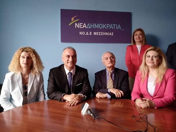 Αισιοδοξία υποψηφίων ευρωβουλευτών της ΝΔ από την Καλαμάτα: “Πρώτο ημίχρονο οι ευρωεκλογές”