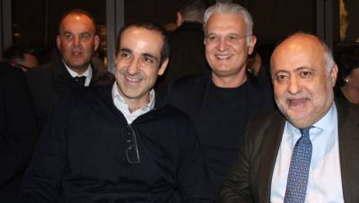 Ο Γρηγόρης Δημητριάδης στην κοπή βασιλόπιτας της ΔΕΕΠ Αρκαδίας