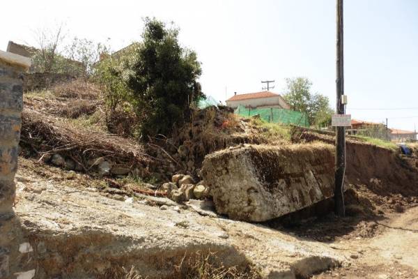 Τα Μαλλωτά Μεγαλόπολης μετρούν τις πληγές τους από τη θεομηνία (φωτογραφίες)