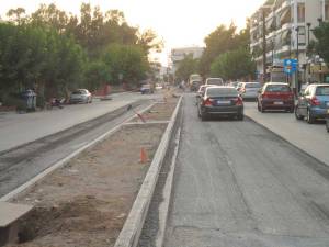 Προβληματική κυκλοφορία λόγω έργων στην Κρήτης