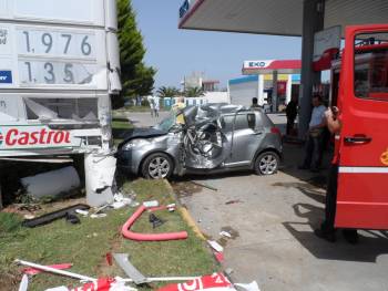 Τροχαίο με τραυματία στη Νέα Είσοδο Καλαμάτας