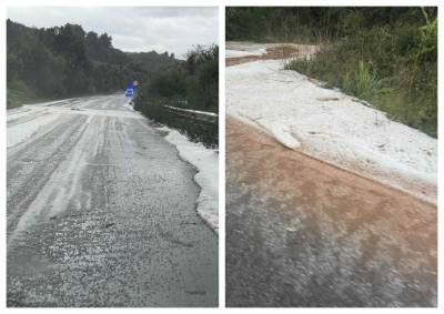 Μεσσηνία: Προβλήματα στο Καλό Νερό - Ελαία από βροχή και χαλαζόπτωση (βίντεο)