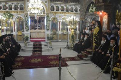 Ηγετική σύναξη για τον μητροπολίτη Μεσσηνίας Χρυσόστομο με την ευκαιρία της ονομαστικής του εορτής (βίντεο)