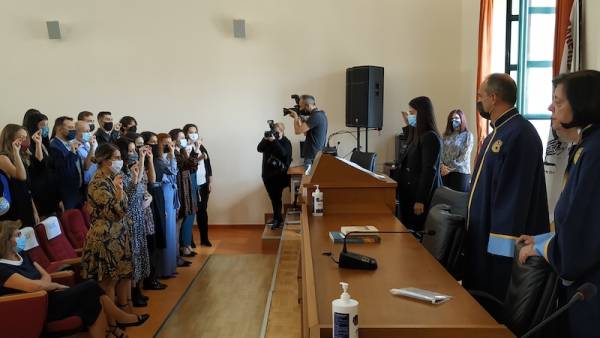 Ορκωμοσία πτυχιούχων Ιστορίας - Αρχαιολογίας του Πανεπιστημίου Πελοποννήσου