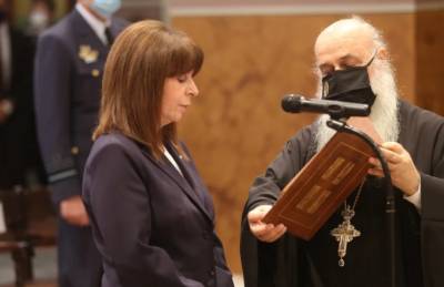 Παρουσία της Προέδρου της Δημοκρατίας ο εορτασμός της Κυριακής της Ορθοδοξίας στη Μητρόπολη Αθηνών