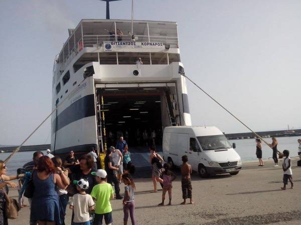 Επιασε Καλαμάτα για πρώτη φορά φέτος το "Βιτσέντζος Κορνάρος" (βίντεο)