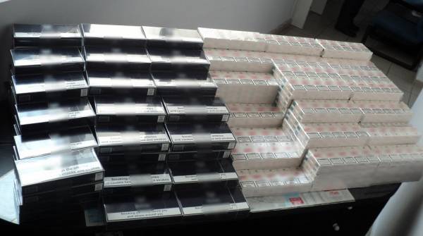 Φορτίο με 2.000 λαθραία τσιγάρα στην εθνική οδό στο ύψος του Κιάτου