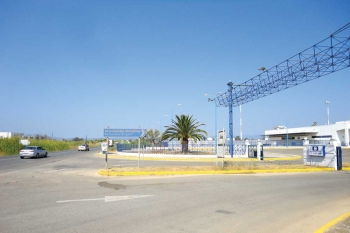 Κυκλικός κόμβος στο αεροδρόμιο