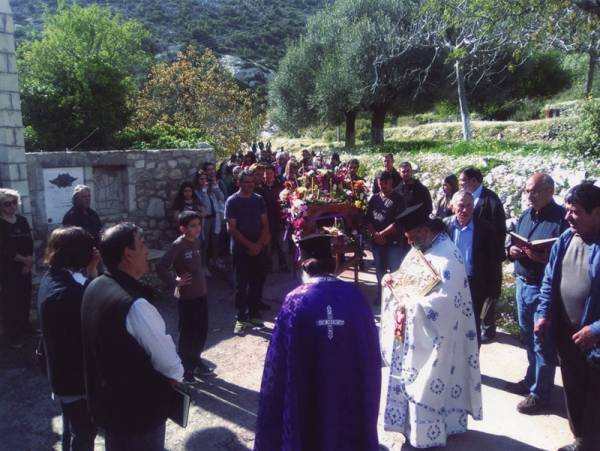 Η περιφορά του Επιταφίου στα Αλτομιρά