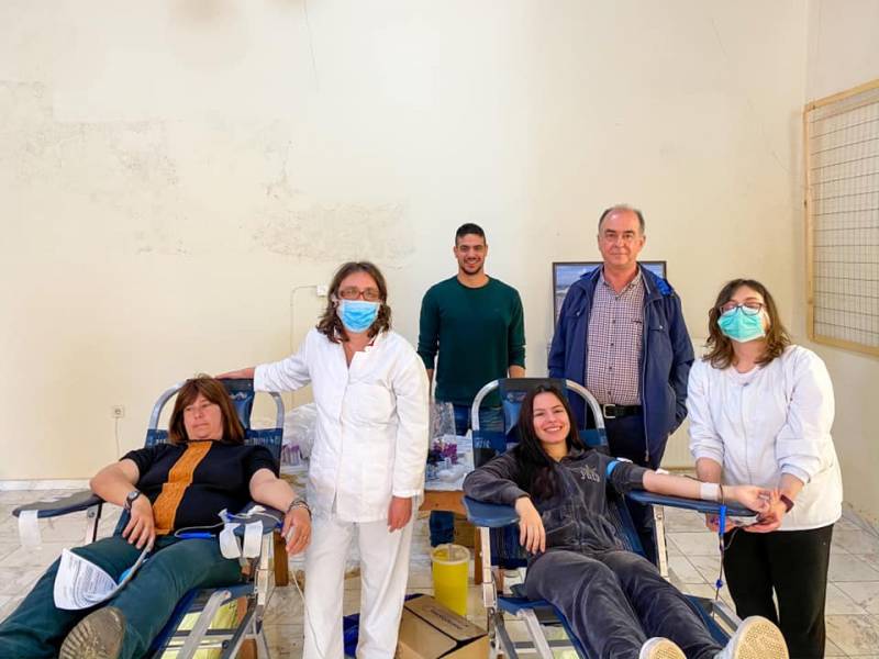 Μεσσηνία: 50 φιάλες αίμα συγκεντρώθηκαν στη Μαραθόπολη