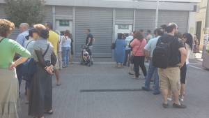 "Στέγνωσαν" χθες το μεσημέρι τα ΑΤΜ σε Καλαμάτα-Κυπαρισσία