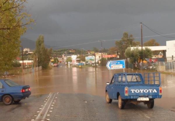 Ηταν κλειστός 10 ώρες ο δρόμος προς Μεσσήνη στο Ασπρόχωμα