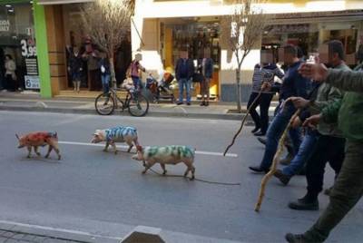 Ποιος είναι το... «γουρούνι» σε αυτήν την περίπτωση; (βίντεο)