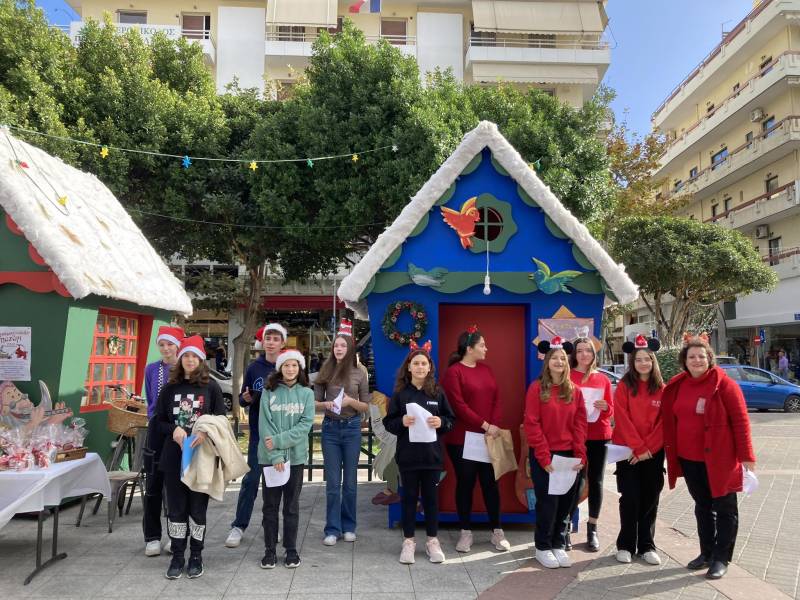 Χορωδιακός περίπατος μαθητών του 1ου Γυμνασίου Καλαμάτας