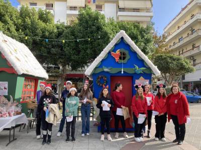 Χορωδιακός περίπατος μαθητών του 1ου Γυμνασίου Καλαμάτας