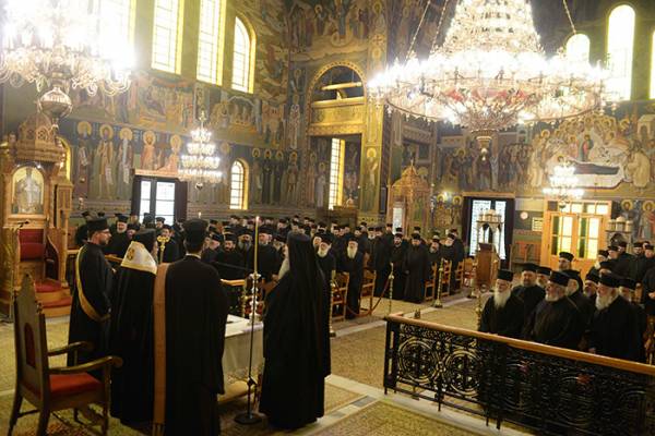 Ιερατική σύναξη της Μητρόπολης Μεσσηνίας (φωτογραφίες)