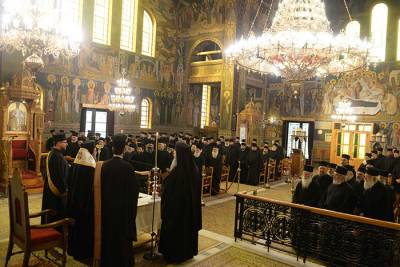 Ιερατική σύναξη της Μητρόπολης Μεσσηνίας (φωτογραφίες)