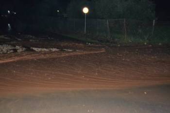 Η νεροποντή προκάλεσε προβλήματα στην Κυπαρισσία (φωτογραφίες)