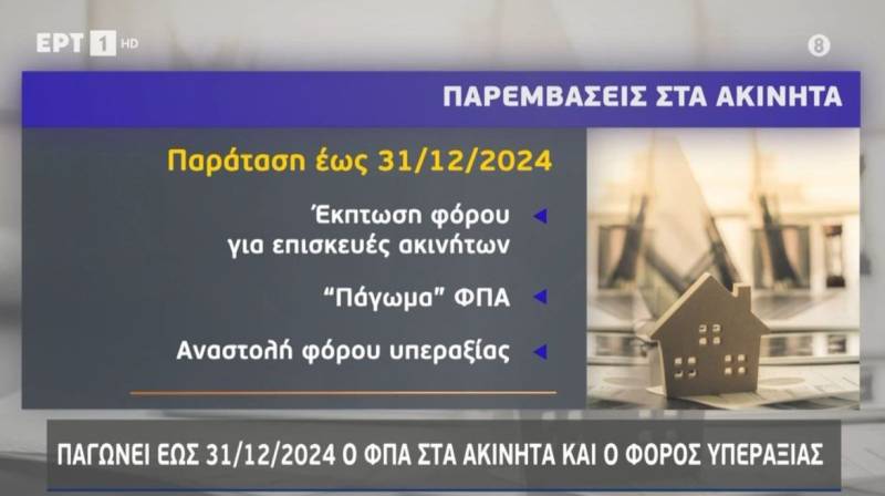 "Παράθυρο" για μειώσεις στις αντικειμενικές αξίες ακινήτων (Βίντεο)