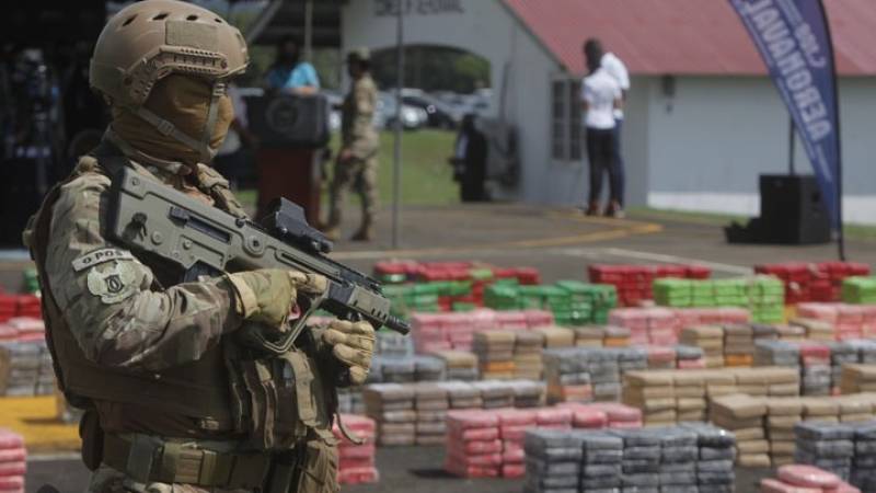 Έσπασε κάθε ρεκόρ η ποσότητα ναρκωτικών που κατασχέθηκε το 2021 στον Παναμά