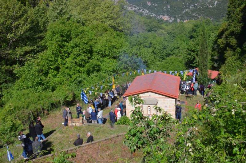 Πολύς κόσμος στον εορτασμό της Αγίας Μαύρας