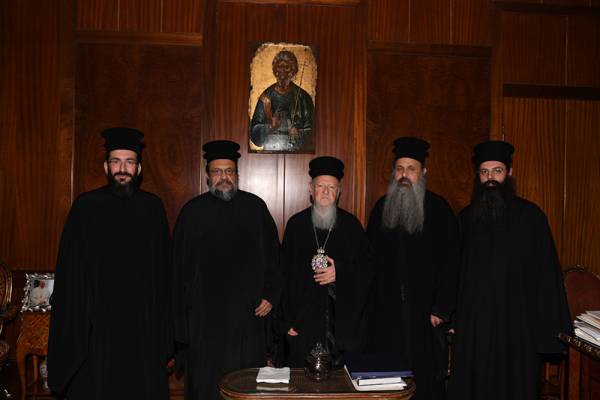 Στο Οικουμενικό Πατριαρχείο οι μητροπολίτες Μεσσηνίας Χρυσόστομος και Σταγών &amp; Μετεώρων Θεόκλητος