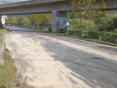 Τροχαίο με τραυματισμό στη Νέα Είσοδο Καλαμάτας