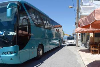 Το παρκάρισμα στην παραλία του Ακρογιαλίου