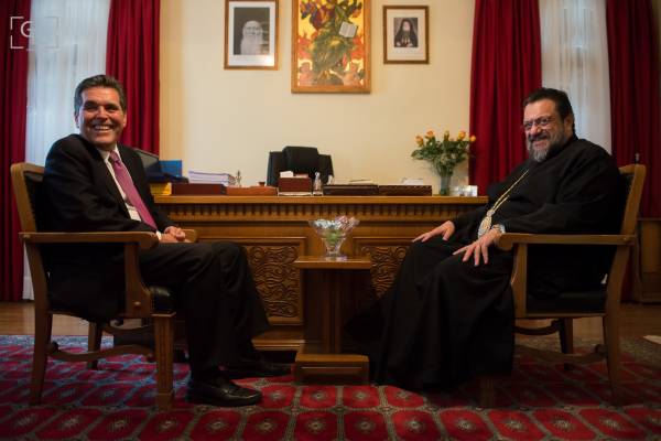 Στο μητροπολίτη Μεσσηνίας ο υφυπουργός Παιδείας